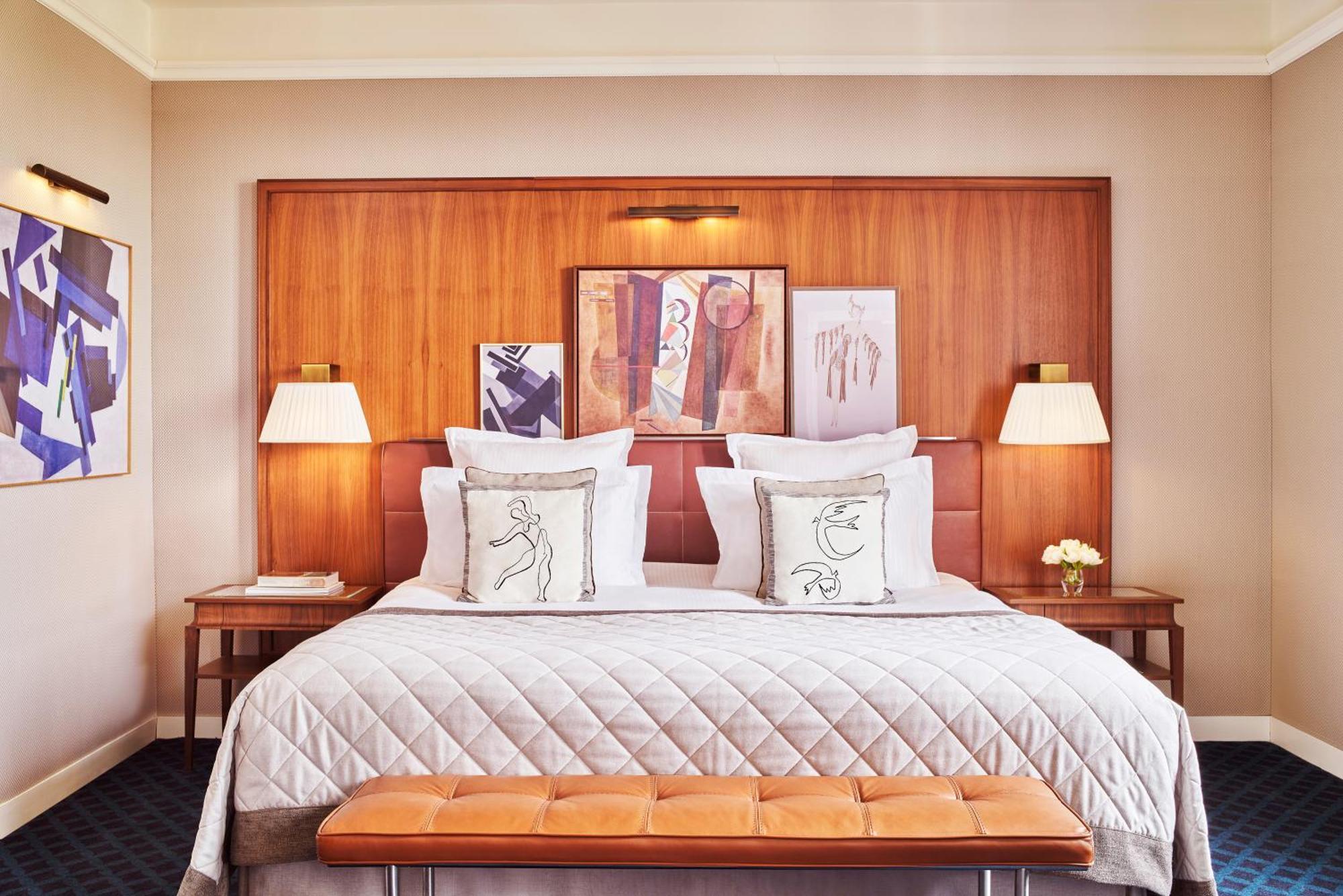 Hotel Barrire Le Westminster Le Touquet Exteriér fotografie A bedroom at the hotel